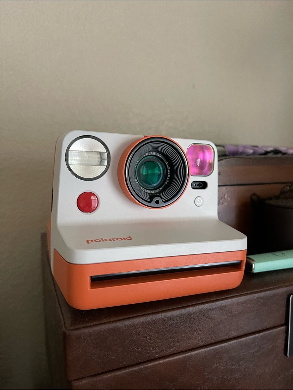 Polaroid Now Generation 3 Camera in Coral